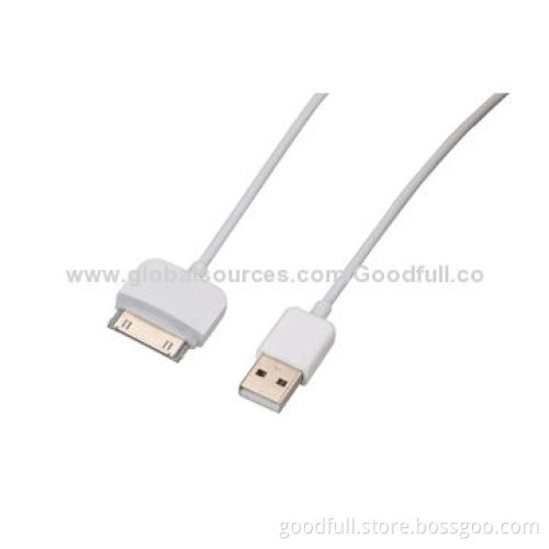 8-different Colors Design 1/2/3m Cable for iPhone 4